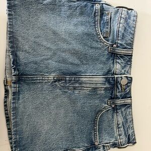 PacSun Blue Denim Mini Skirt